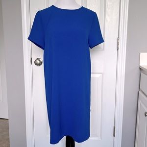 Blue Nordstrom shift dress sz small Felicity & Coco
